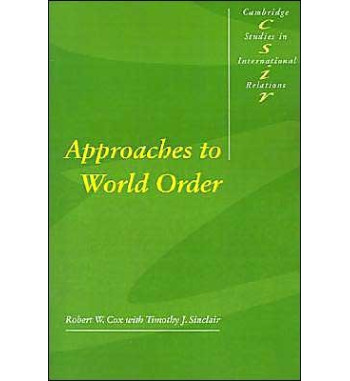APPROACHES TO WORLD ORDER
