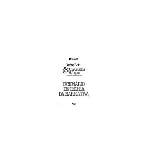 DICIONARIO DE TEORIA DA NARRATIVA