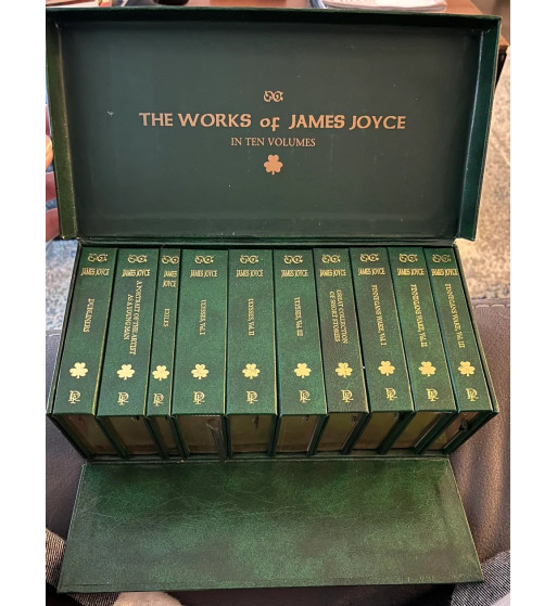 THE WORKS OF JAMES JOYCE - 10 VOLUMES